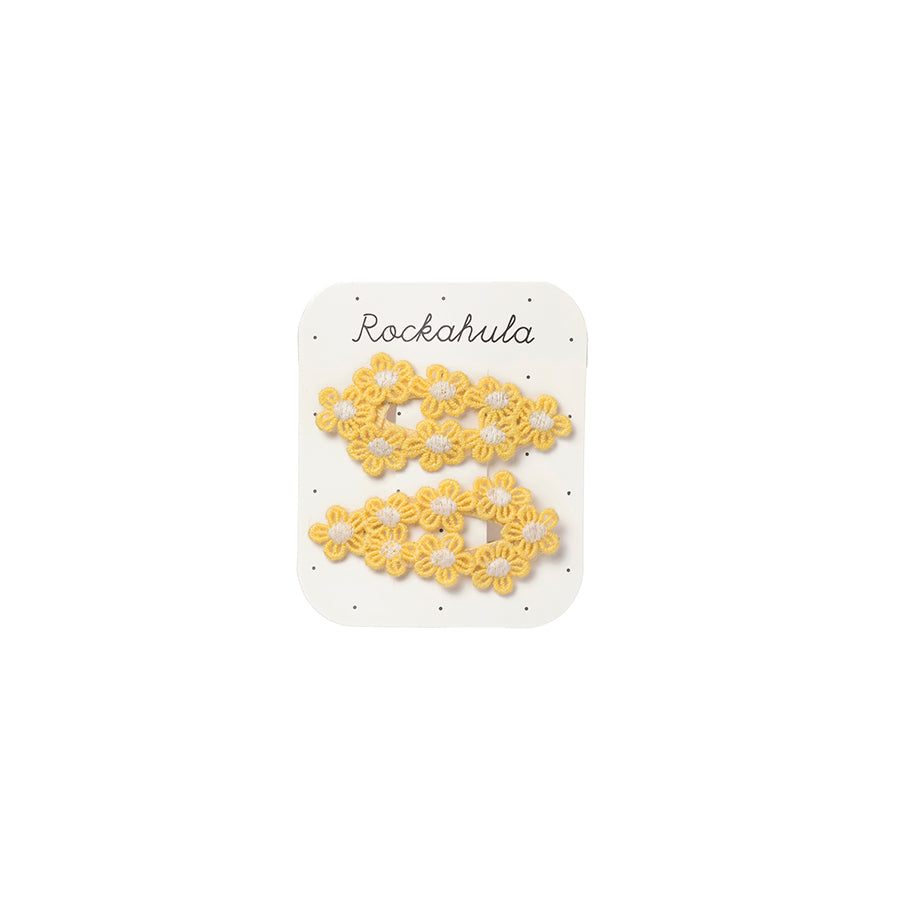 Rockahula - Haarspangen "Crochet Flower", 2er Set