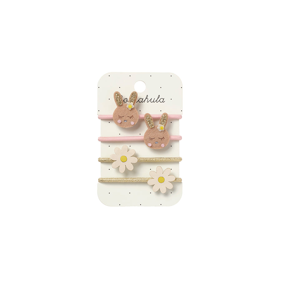 Rockahula - Haargummis "Little Bunny", 4er Set
