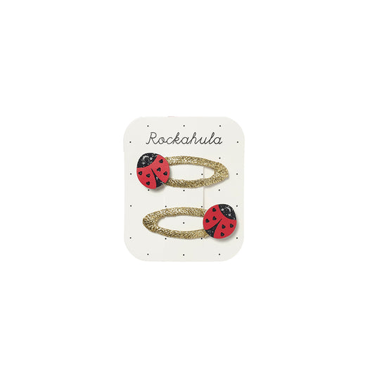 Rockahula - Haarspangen "Lily Ladybird", 2er Set