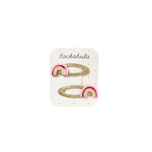 Rockahula - Haarspangen "Carnival Rainbow", 2er Set