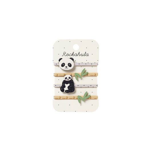 Rockahula - Haargummis "Polly Panda", 4er Set