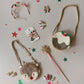 Rockahula - Haargummis "Festive Christmas", 4er Set
