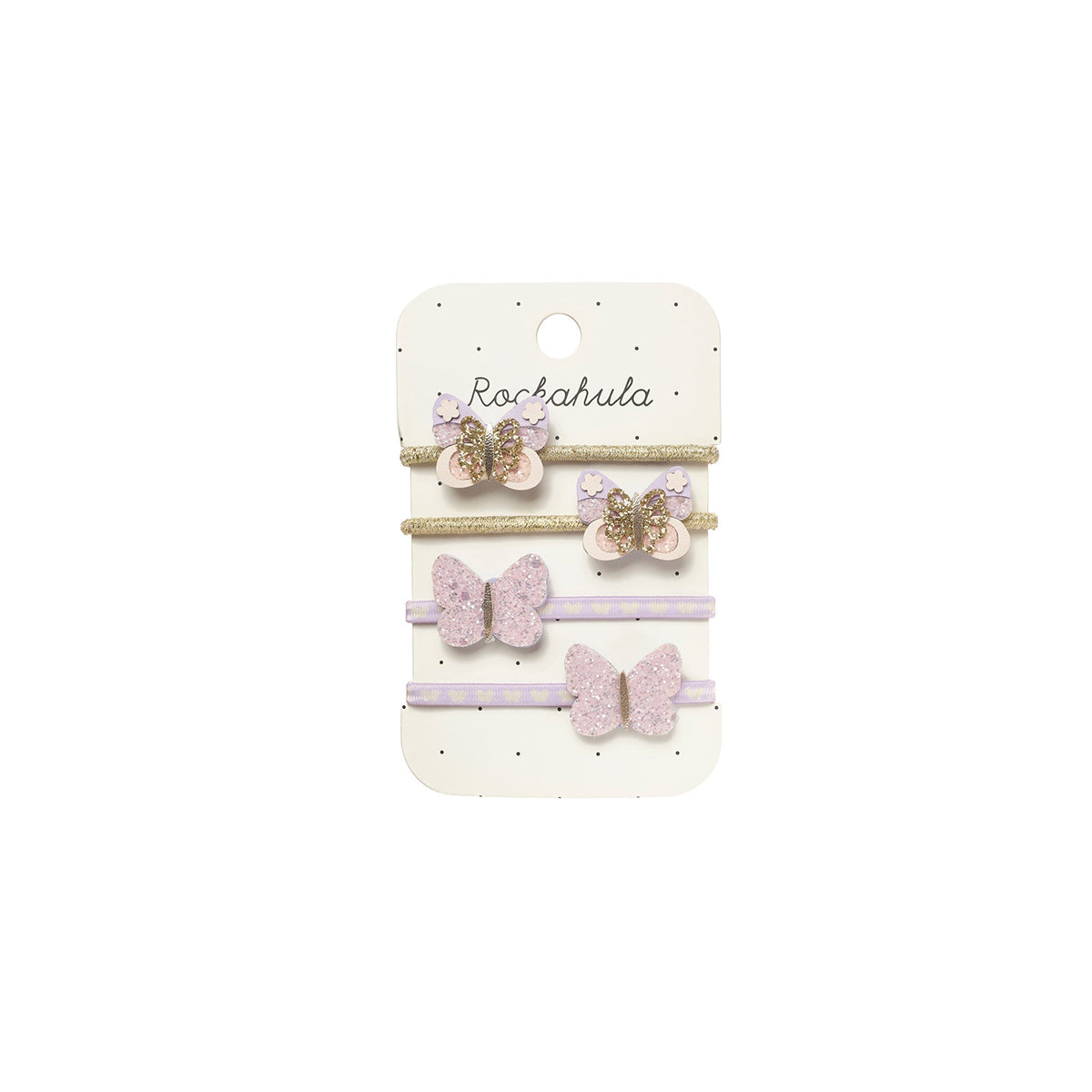 Rockahula - Haargummis "Fairytale Butterfly", 4er Set
