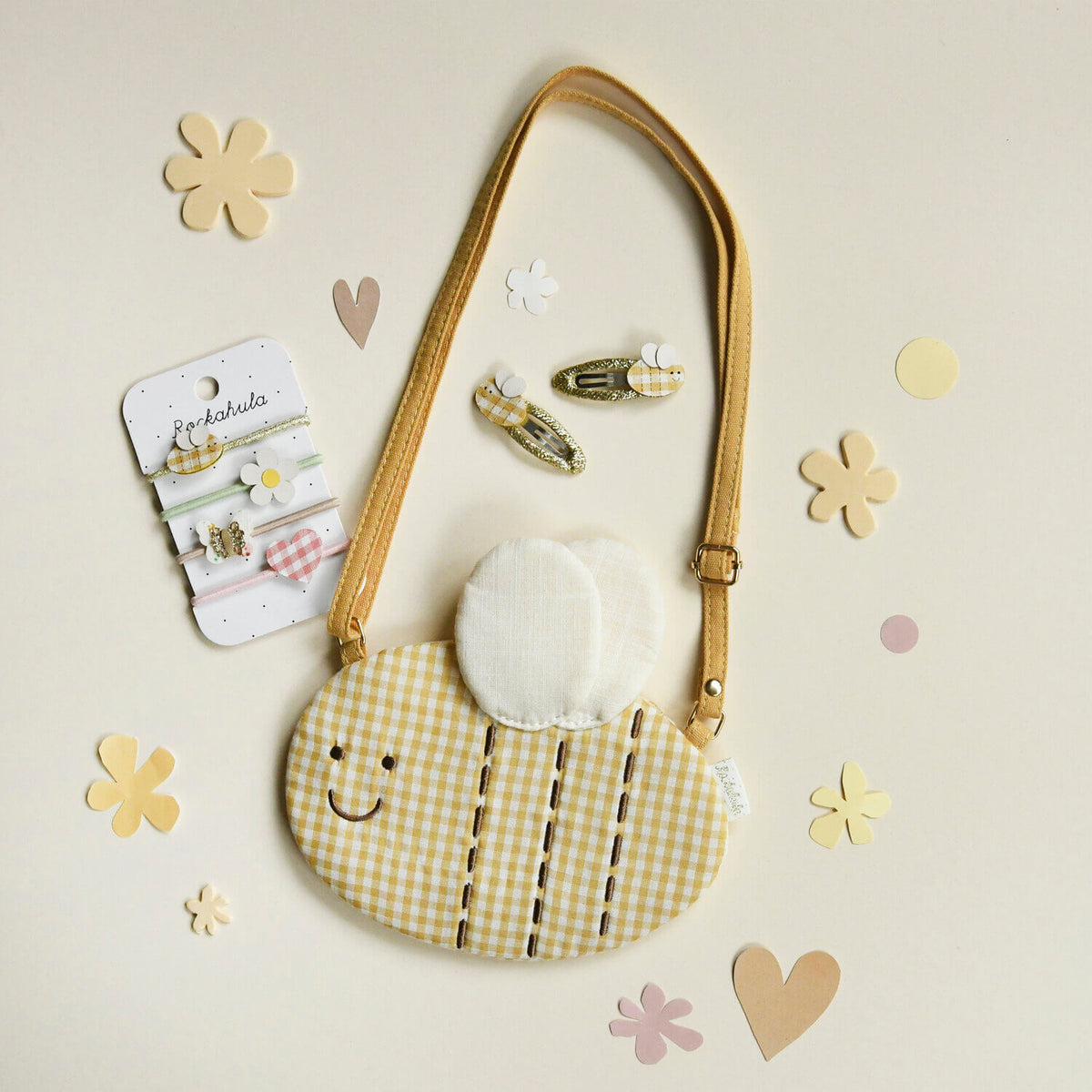 Rockahula - Haargummis "Buzzy Bee", 4er Set
