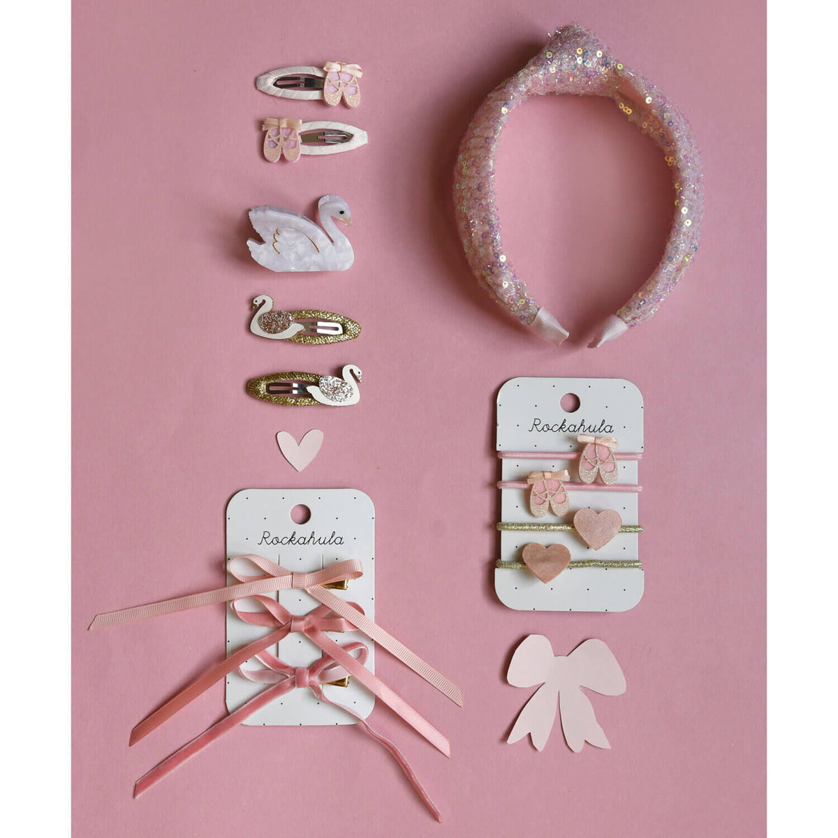 Rockahula - Haarspangen "Ballet Shoes", 2er Set