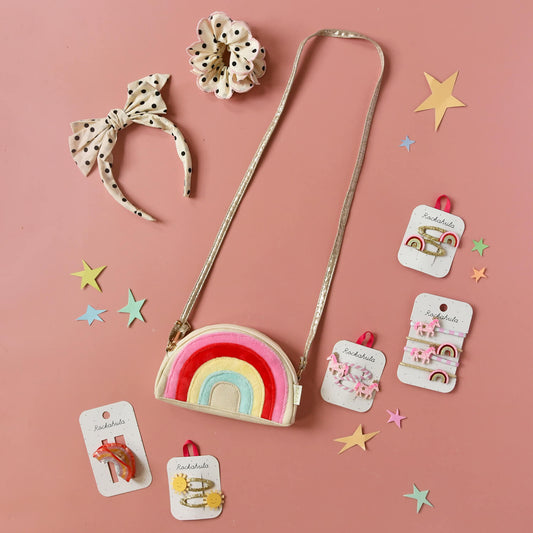 Rockahula - Haargummis "Pink Pony", 4er Set