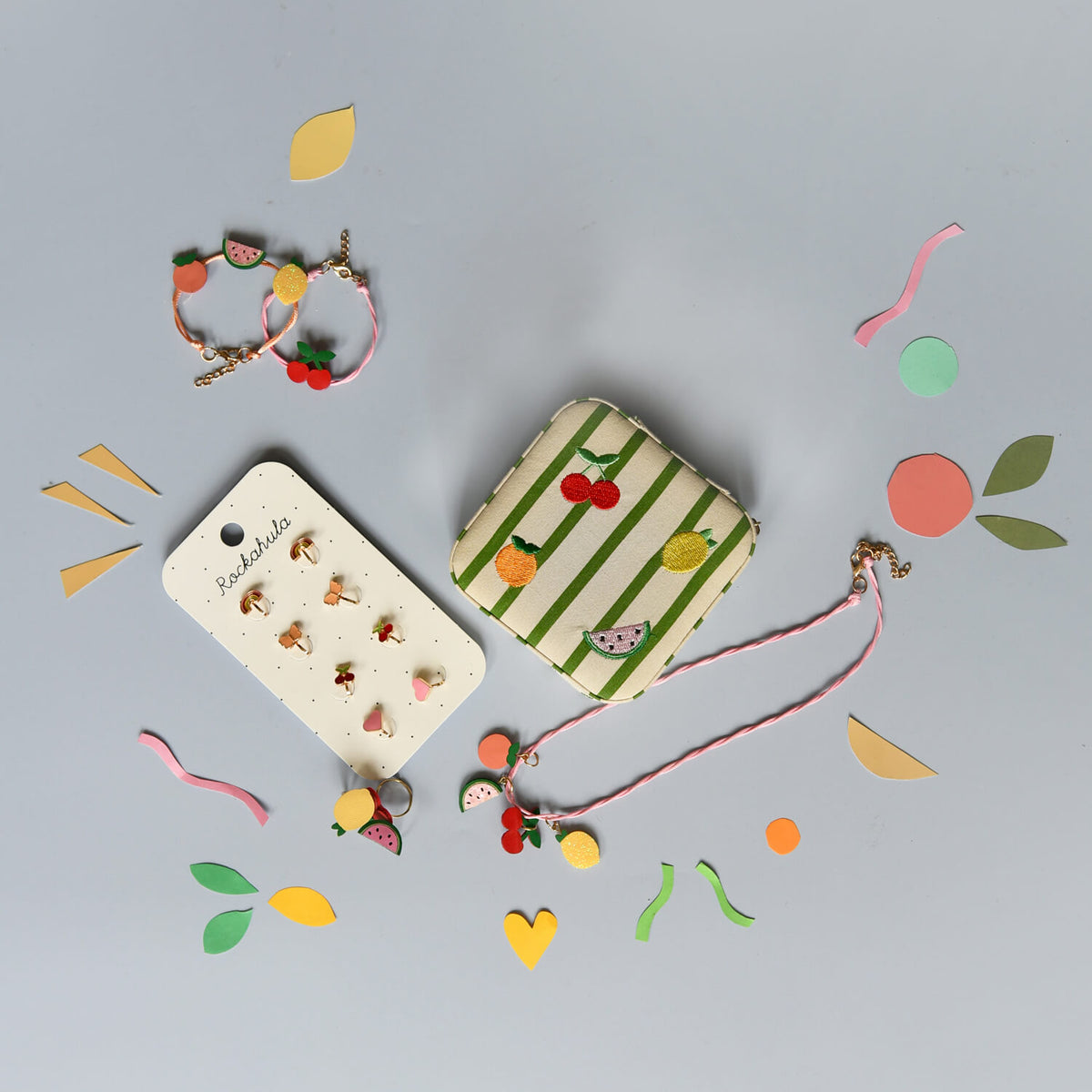 Rockahula - Ringe "Tutti Fruity", 3er Set für Kinder
