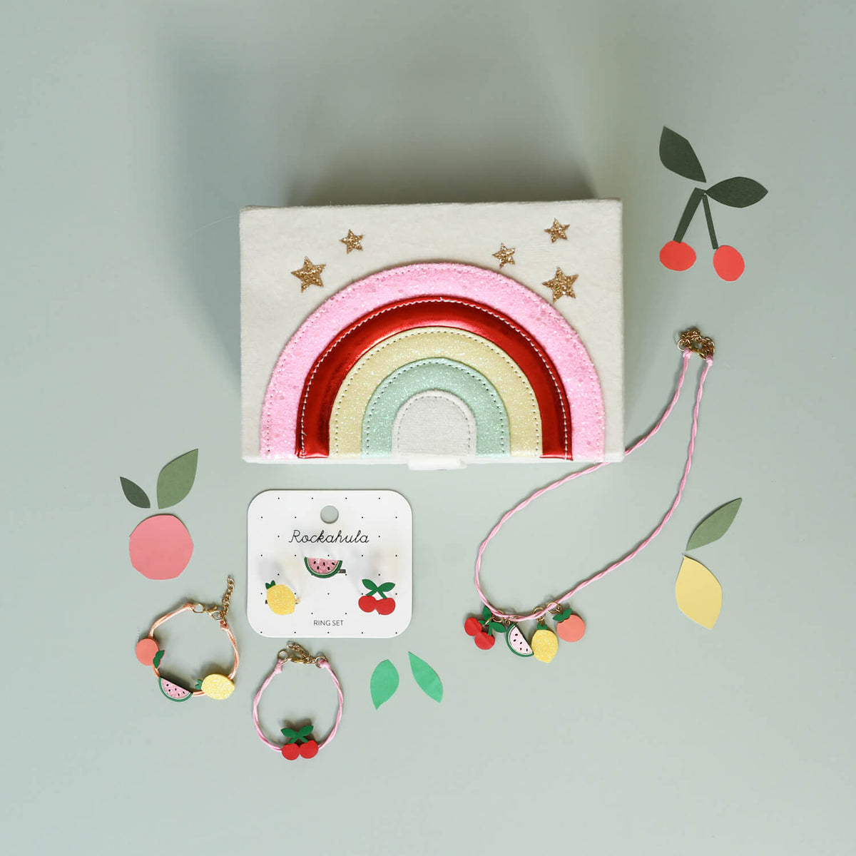 Rockahula - Ringe "Tutti Fruity", 3er Set für Kinder