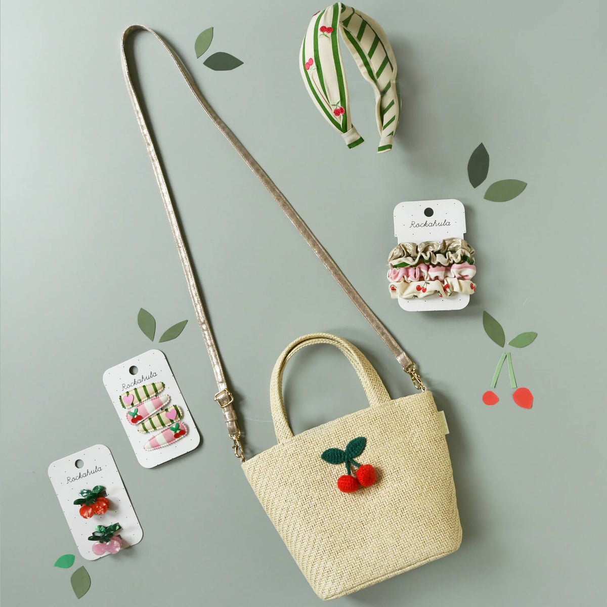 Rockahula - Haarklammern "Sweet Cherries", 2er Set