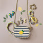 Rockahula - Haarspangen "Lemon Drop", 4er Set