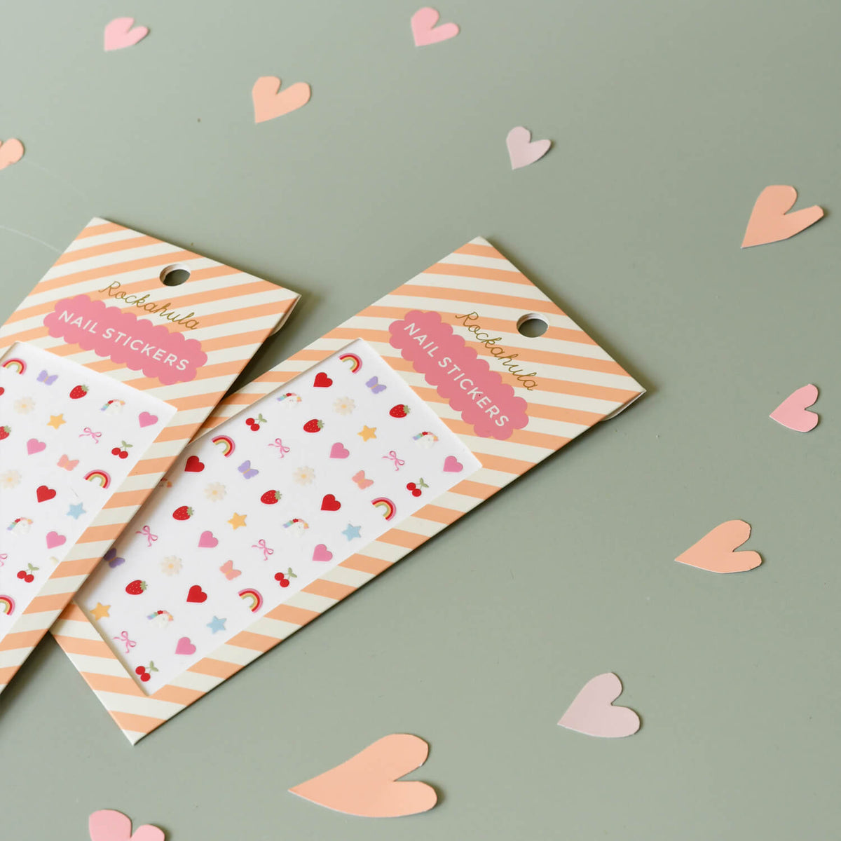 Rockahula Nagelsticker für Kinder – Bunte Nail Sticker, 10 Designs