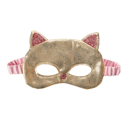 Rockahula – Glitzer Verkleidungsmaske "Cat" für Kinder