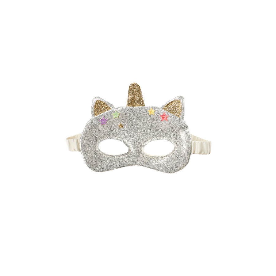 Rockahula – Glitzer Verkleidungsmaske "Unicorn" für Kinder, Maske