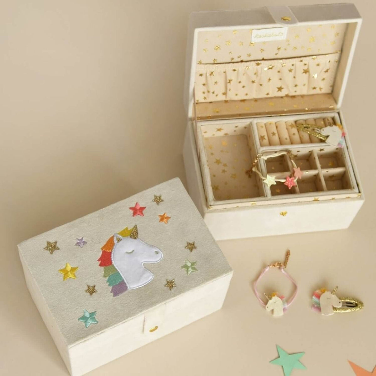 Rockahula - Schmuckkästchen für Kinder XXL "Rainbow Unicorn"