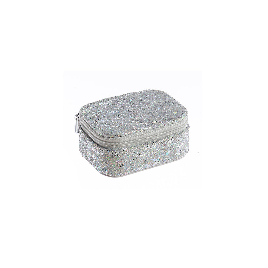 Rockahula - Mini Schmuckkästchen "Confetti Glitter Silver"