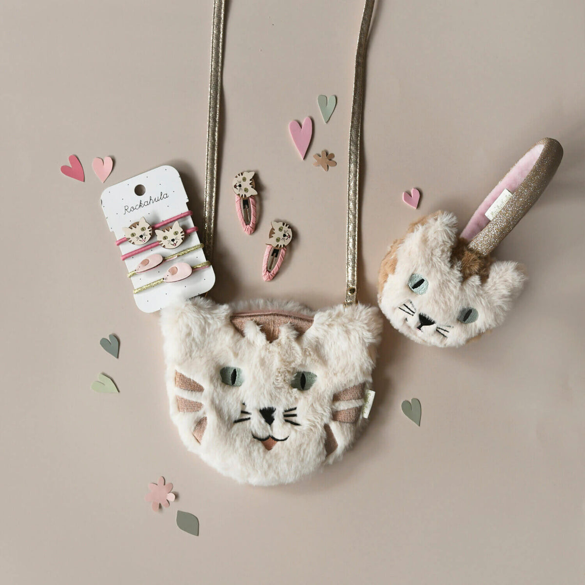 Rockahula - Umhängetasche für Kinder "Tabby Cat", Tasche