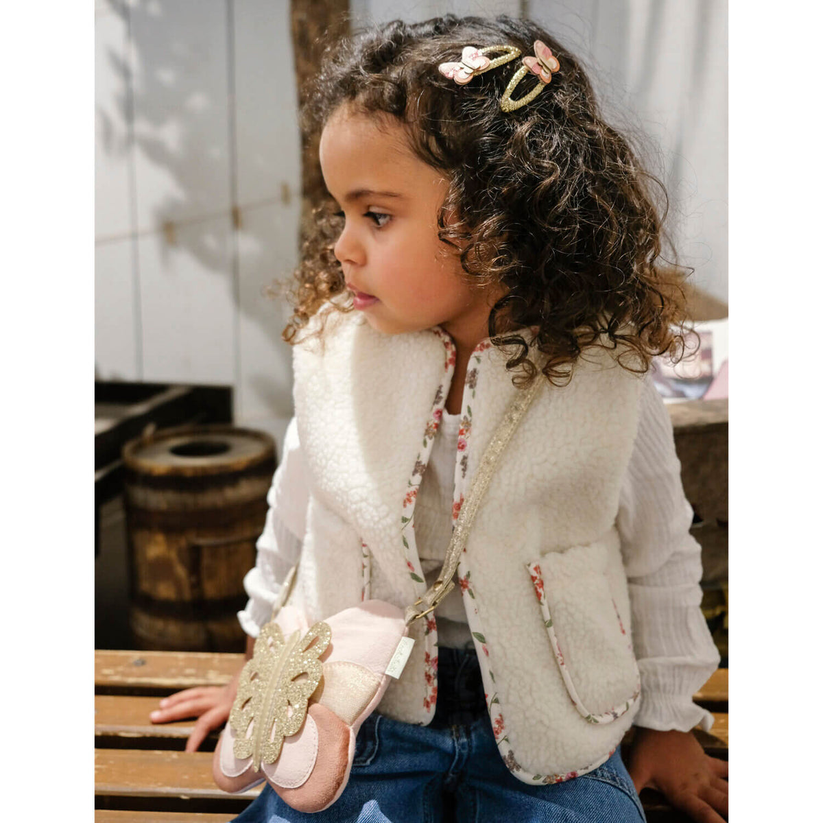 Rockahula - Umhängetasche für Kinder "Patchwork Butterfly", Tasche