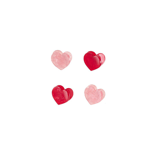 Rockahula - Haarklammern "Love Hearts", 4er Set