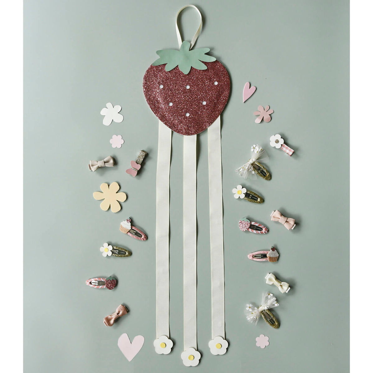 Rockahula - Haarspangen-Halter "Sweet Strawberry"