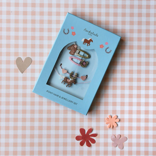 Rockahula - Haar & Schmuck Set "Peggy Pony"