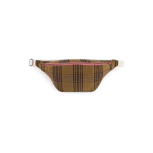 Rose in April - Bauchtasche, Gürteltasche "Tartan", Schultertasche