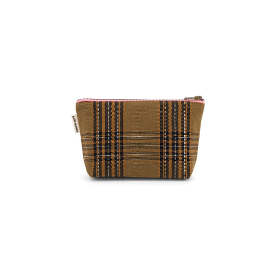 Rose in April – 2-in-1 Geldbörse & Kosmetiktasche "Tartan"