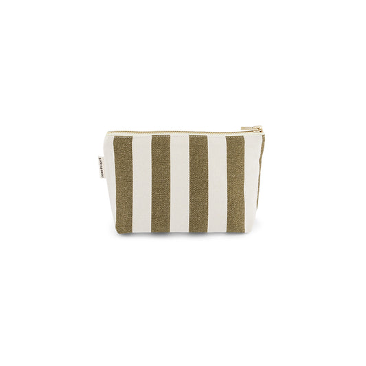 KOSMETIKTASCHE SOFIA STRIPES OLIVE