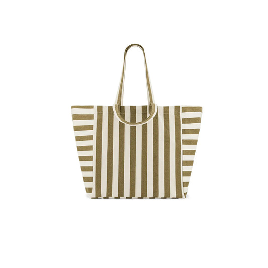 Rose in April - Tasche / Strandtasche / Shopper "Stripes Olive"