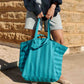 Rose in April - Tasche / Strandtasche / Shopper "Tahitian / Turquoise"