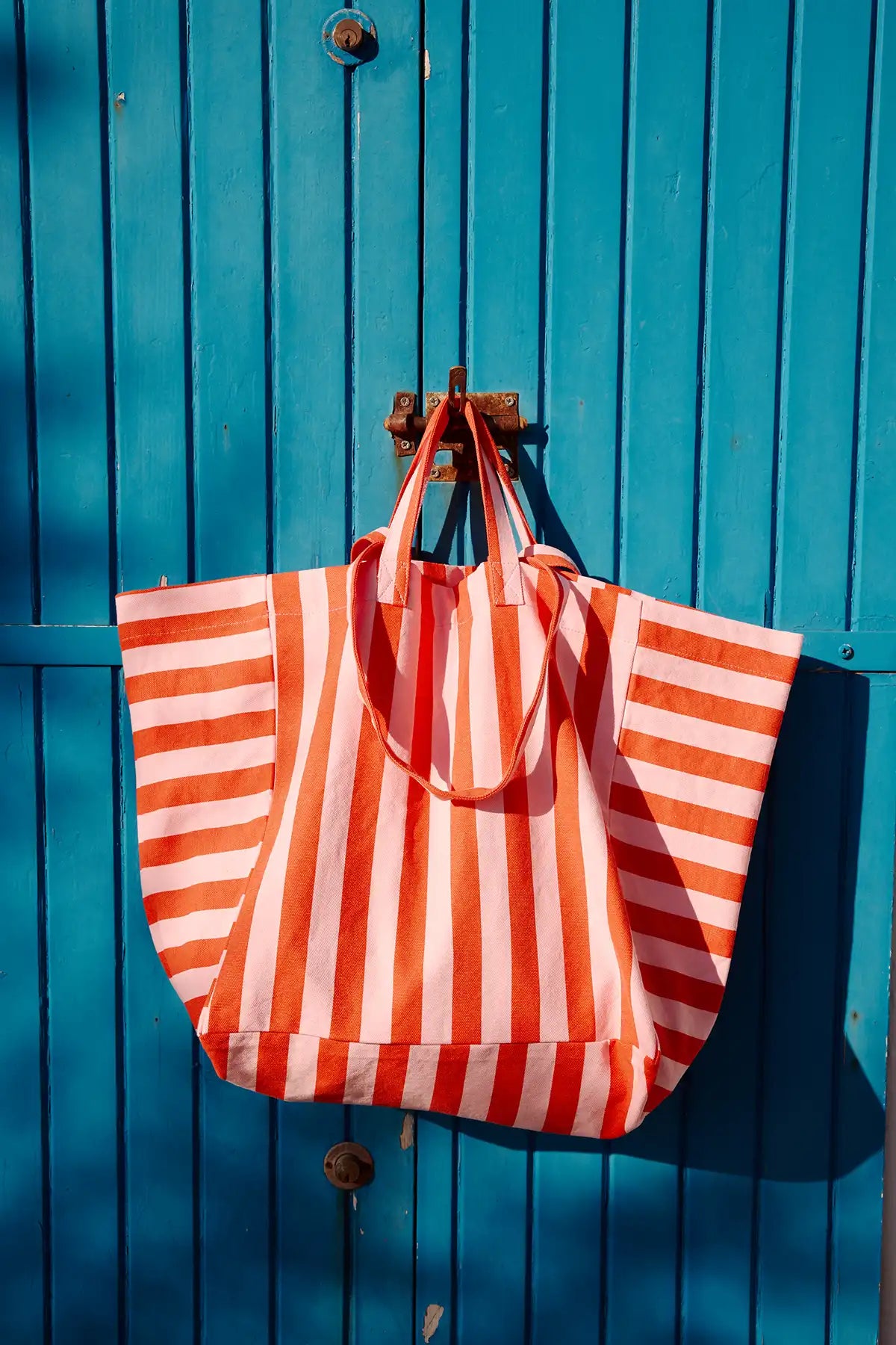 Rose in April - Tasche / Strandtasche / Shopper "Tomato / Candy Pink"