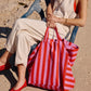 Rose in April - Tasche / Strandtasche / Shopper "Stripes Orchid"