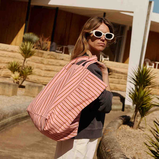 Rose in April - Tasche / Strandtasche / Shopper "Tennis Strawberry"
