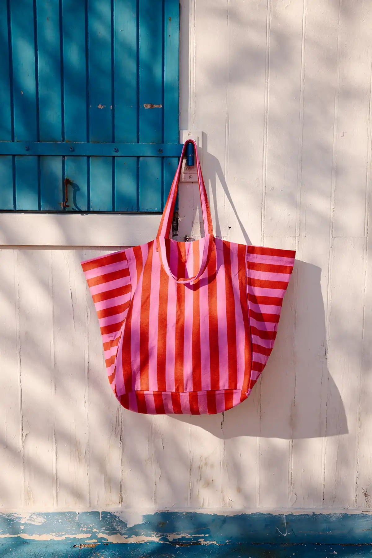 Rose in April - Tasche / Strandtasche / Shopper "Stripes Orchid"