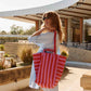 Rose in April - Tasche / Strandtasche / Shopper "Stripes Orchid"