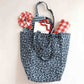 Rose in April – Tasche "Graou Blue" aus 100% Baumwolle, OEKO-Tex
