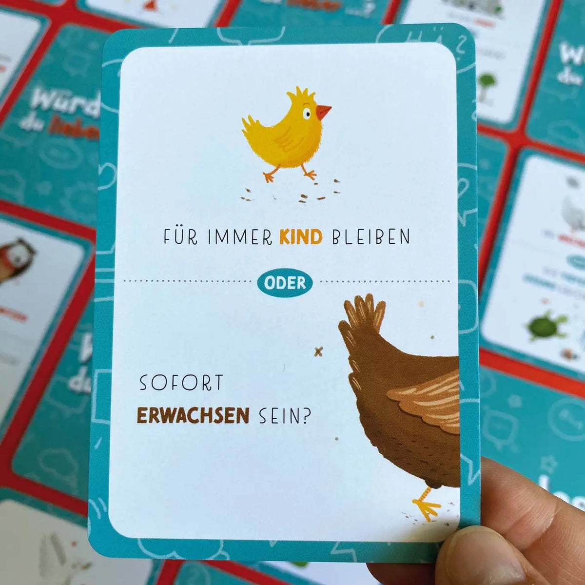 Rüsselfuchs – Würdest du lieber ...? Kartenspiel | Starke Fragen für Kinder