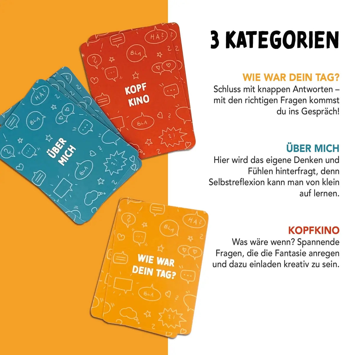 Rüsselfuchs – Gesprächskarten für Kinder "Erzähl doch mal"