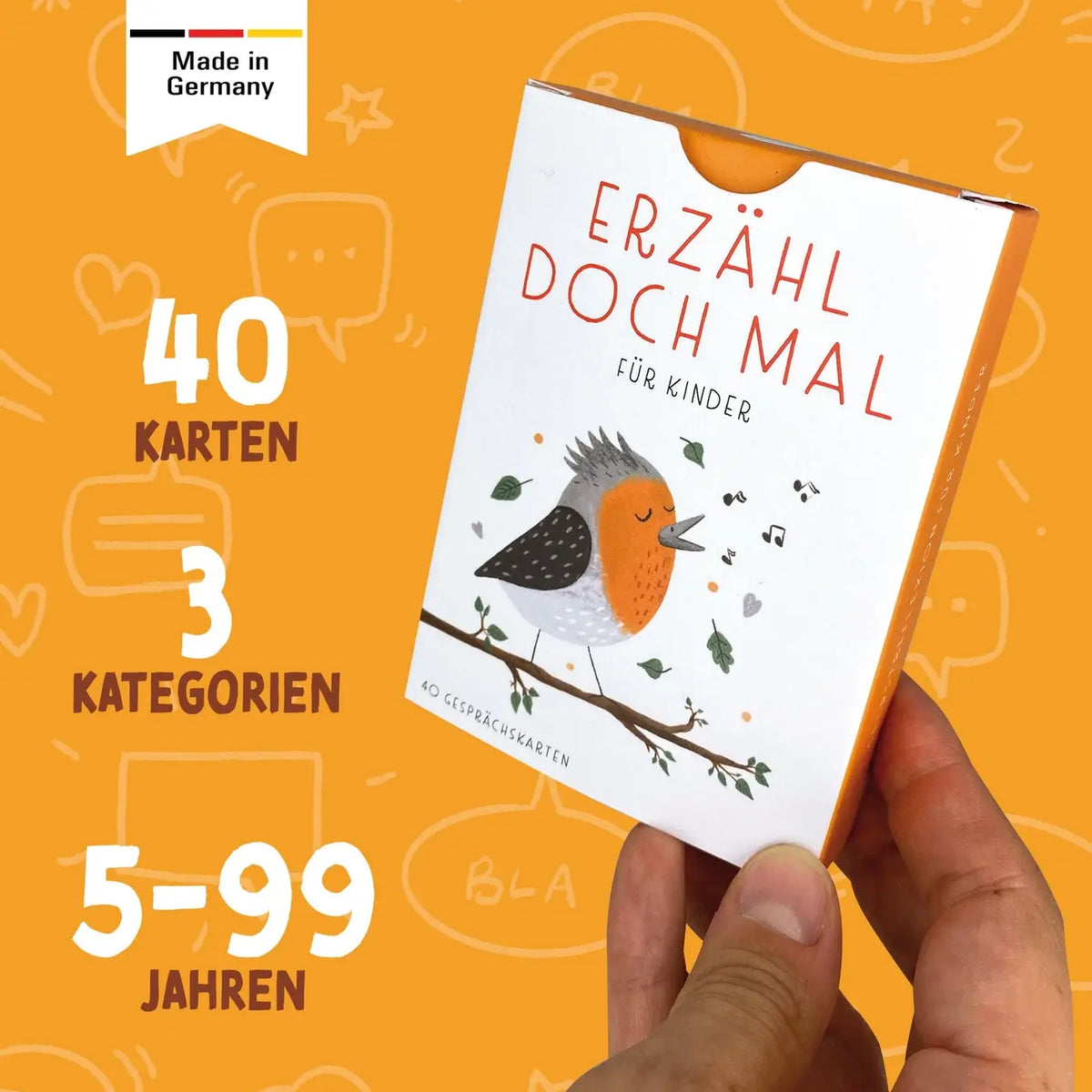 Rüsselfuchs – Gesprächskarten für Kinder "Erzähl doch mal"