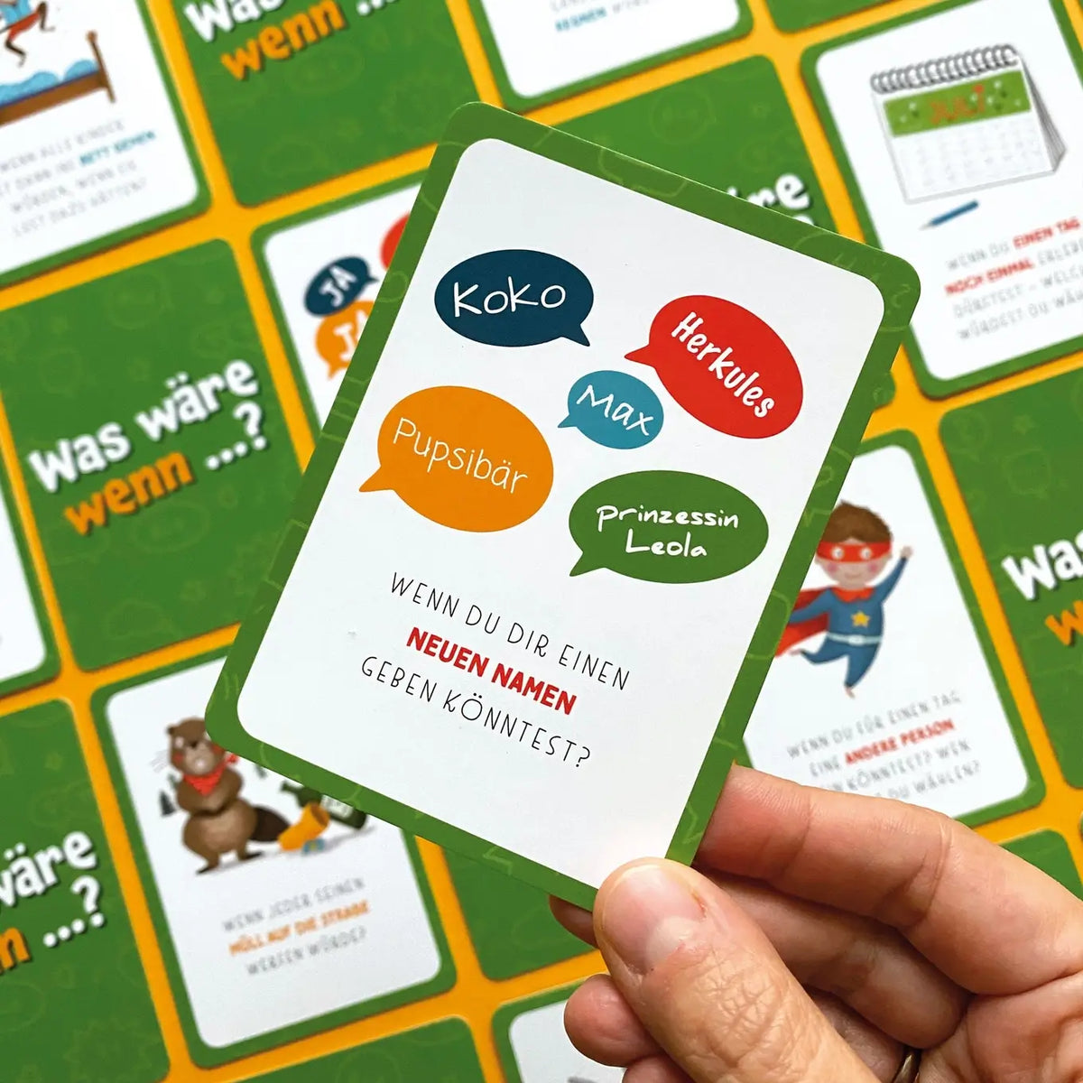 Rüsselfuchs – Was wäre wenn ...? Kartenspiel | Gedankenreisen für Kinder