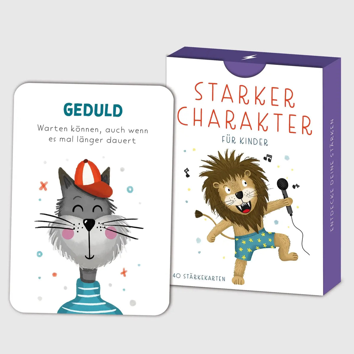 Rüsselfuchs – Stärkekarten für Kinder "Starker Charakter"