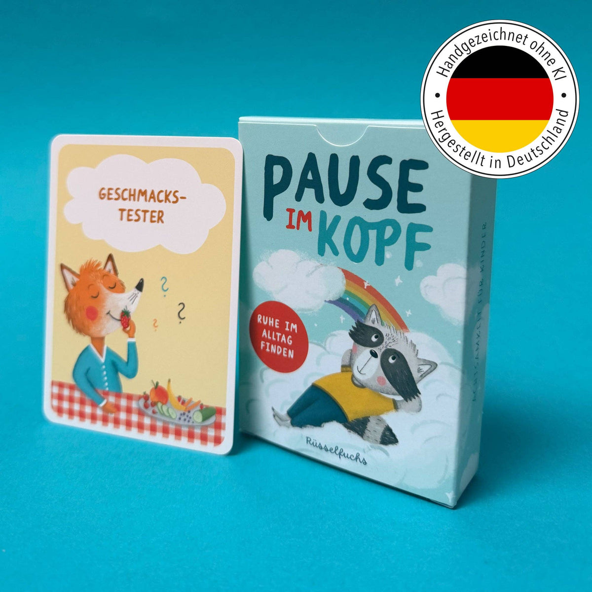 Rüsselfuchs – 40 Achtsamkeitskarten „Pause im Kopf“ für Kinder