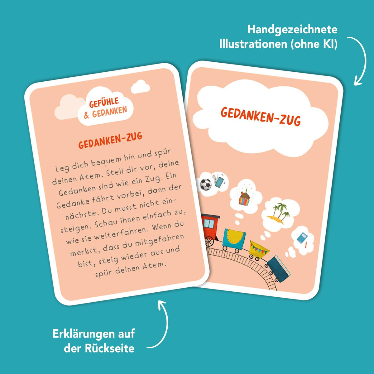 Rüsselfuchs – 40 Achtsamkeitskarten „Pause im Kopf“ für Kinder
