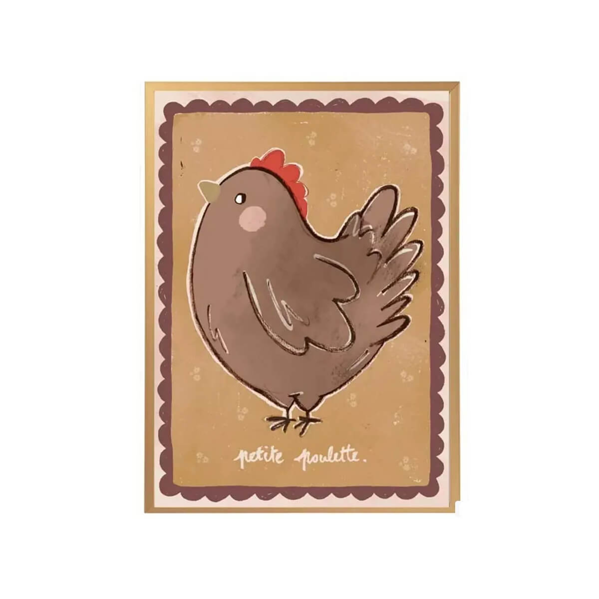 Studio Loco - Poster "Petite Poulette" 50x70 cm