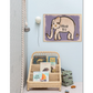 POSTER ELEFANT THINK BIG, 50 x 70 CM