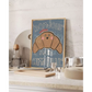 Studio Loco - Poster "Croissant" 50x70 cm