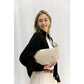 Studio Noos - Tasche "Adult Fanny Pack – Ecru Teddy", Bauchtasche, Gürteltasche