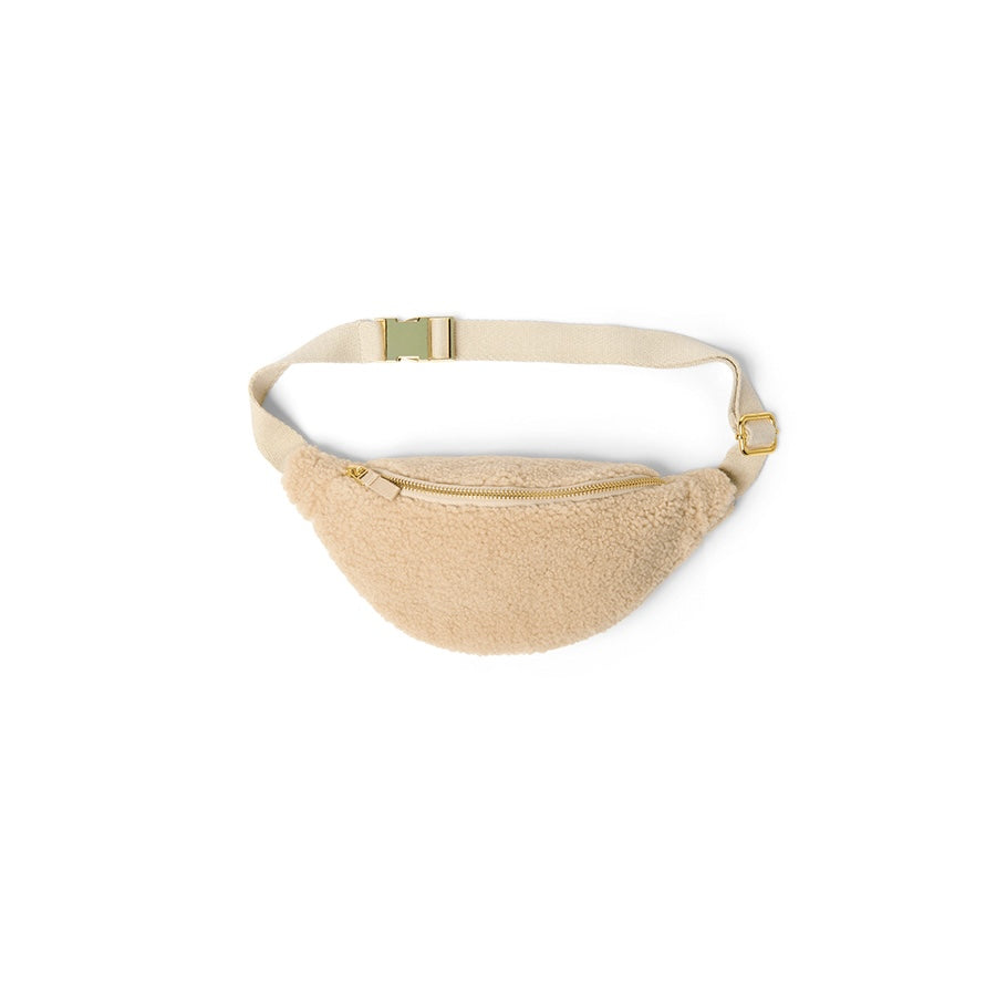 Studio Noos - Bauchtasche / Gürteltasche "Teddy Ecru" Kinder