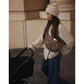 Studio Noos - Tasche "Adult Fanny Pack Teddy Brown Hearts", Bauchtasche