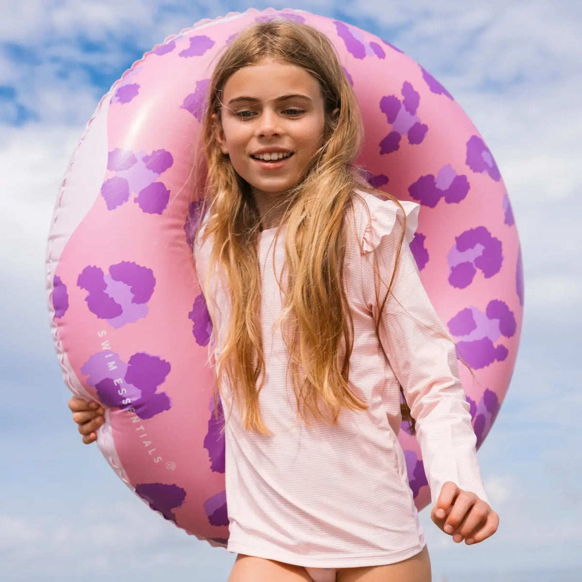 SCHWIMMRING PURPLE & PINK, 90 CM