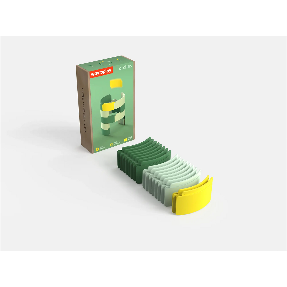 Waytoplay – Kreativset „Arches Starter“ 18 Teile